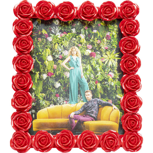 Picture Frame Romantic Rose Red 20x25cm