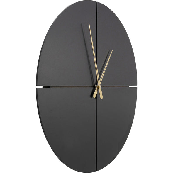 Wall Clock Andrea Black Ø60cm
