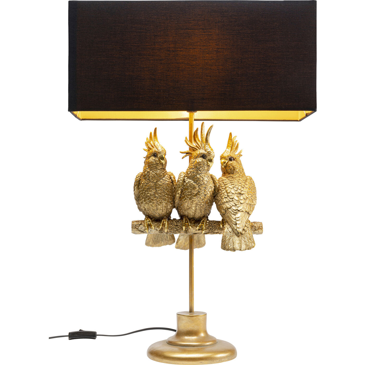 Table Lamp Animal Parrots 71cm