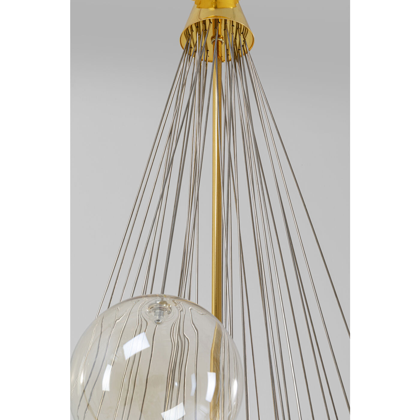 Pendant Lamp Snowballs Amber √ò50cm