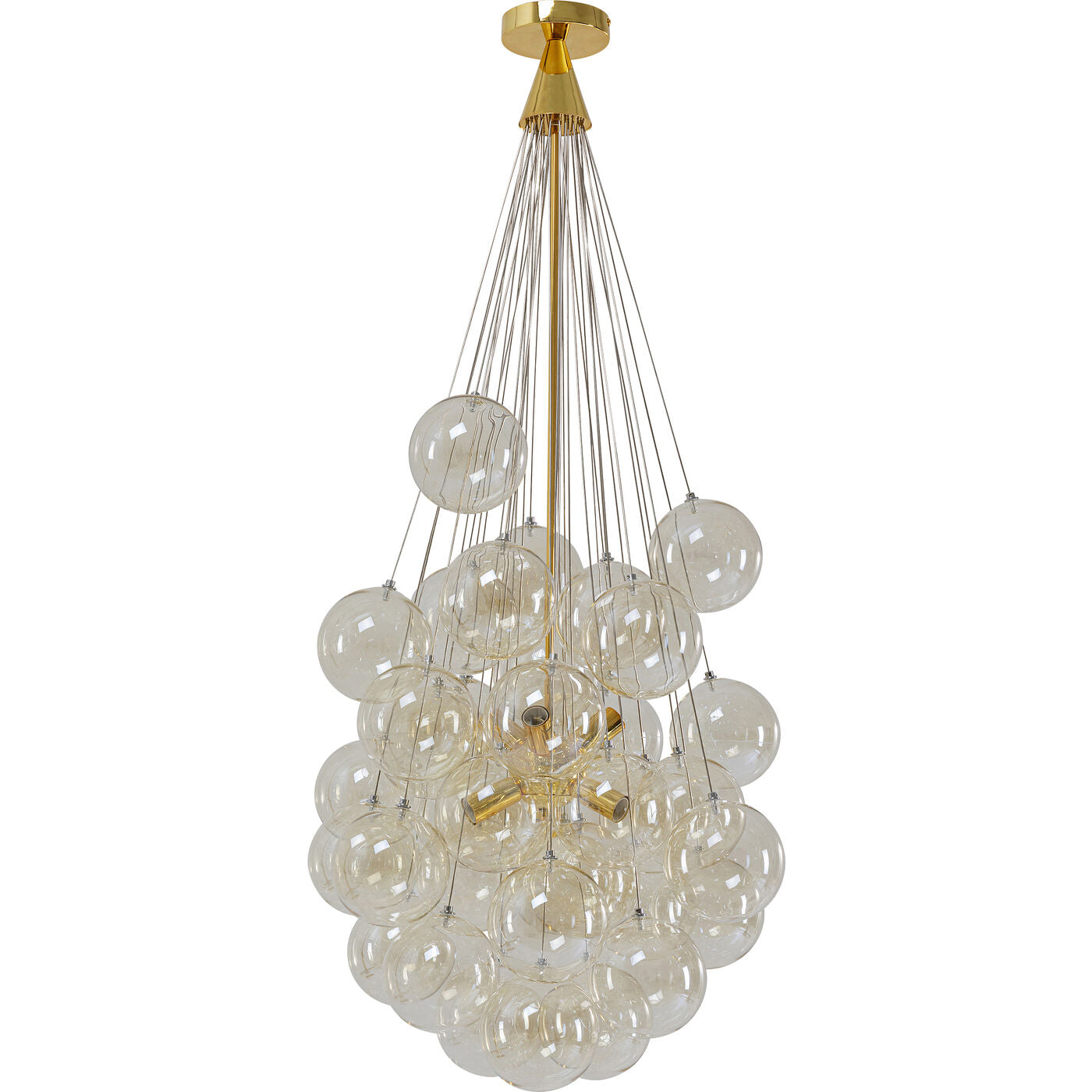 Pendant Lamp Snowballs Amber √ò50cm