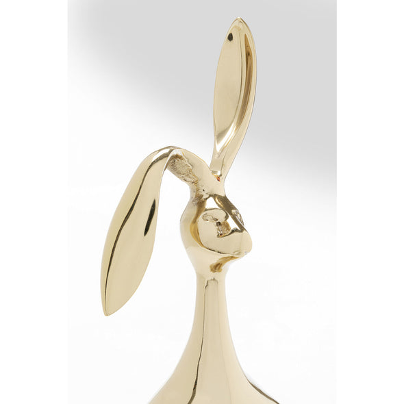 Gold Bunny Figurine