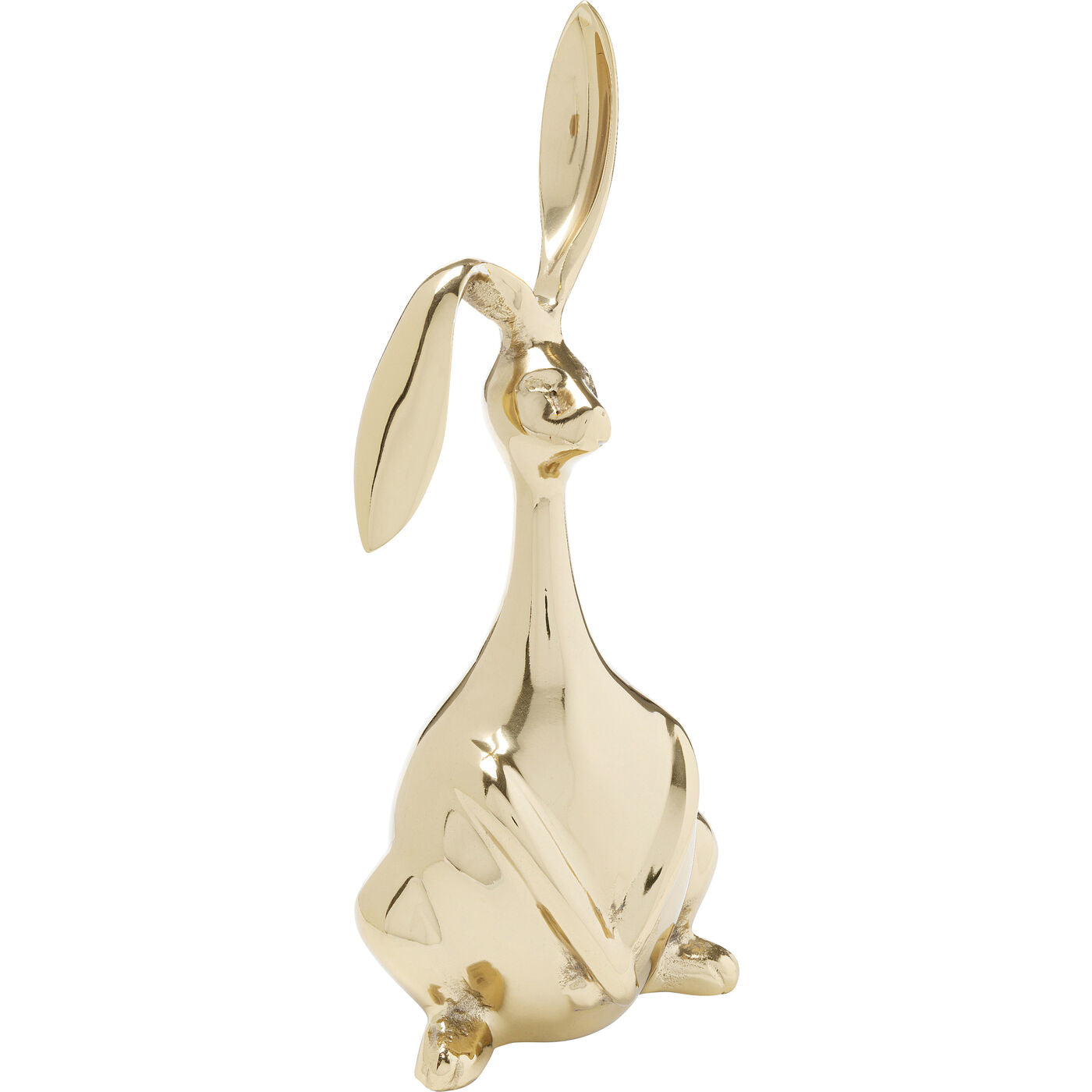 Gold Bunny Figurine