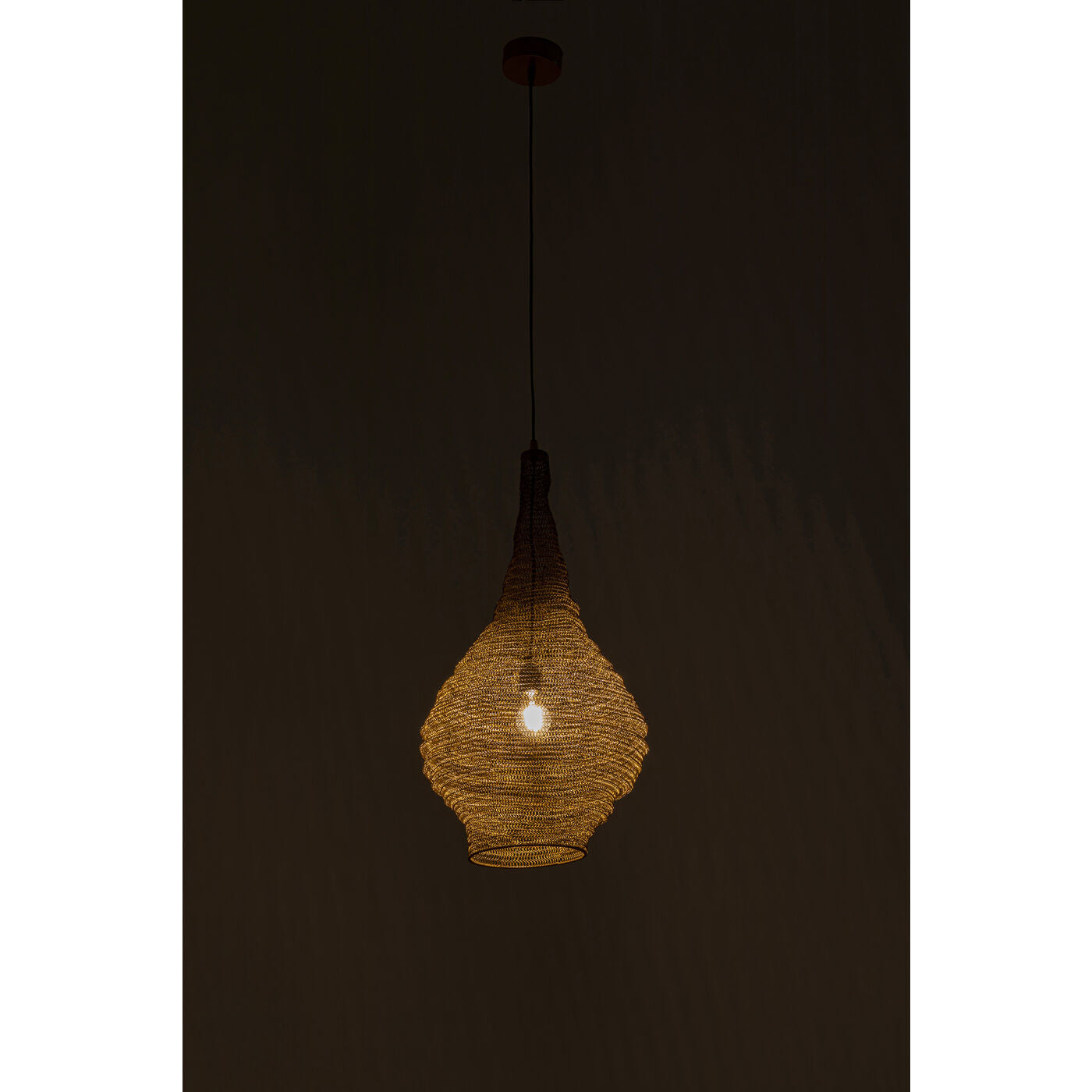 Pendant Lamp Cocoon Gold √ò41cm