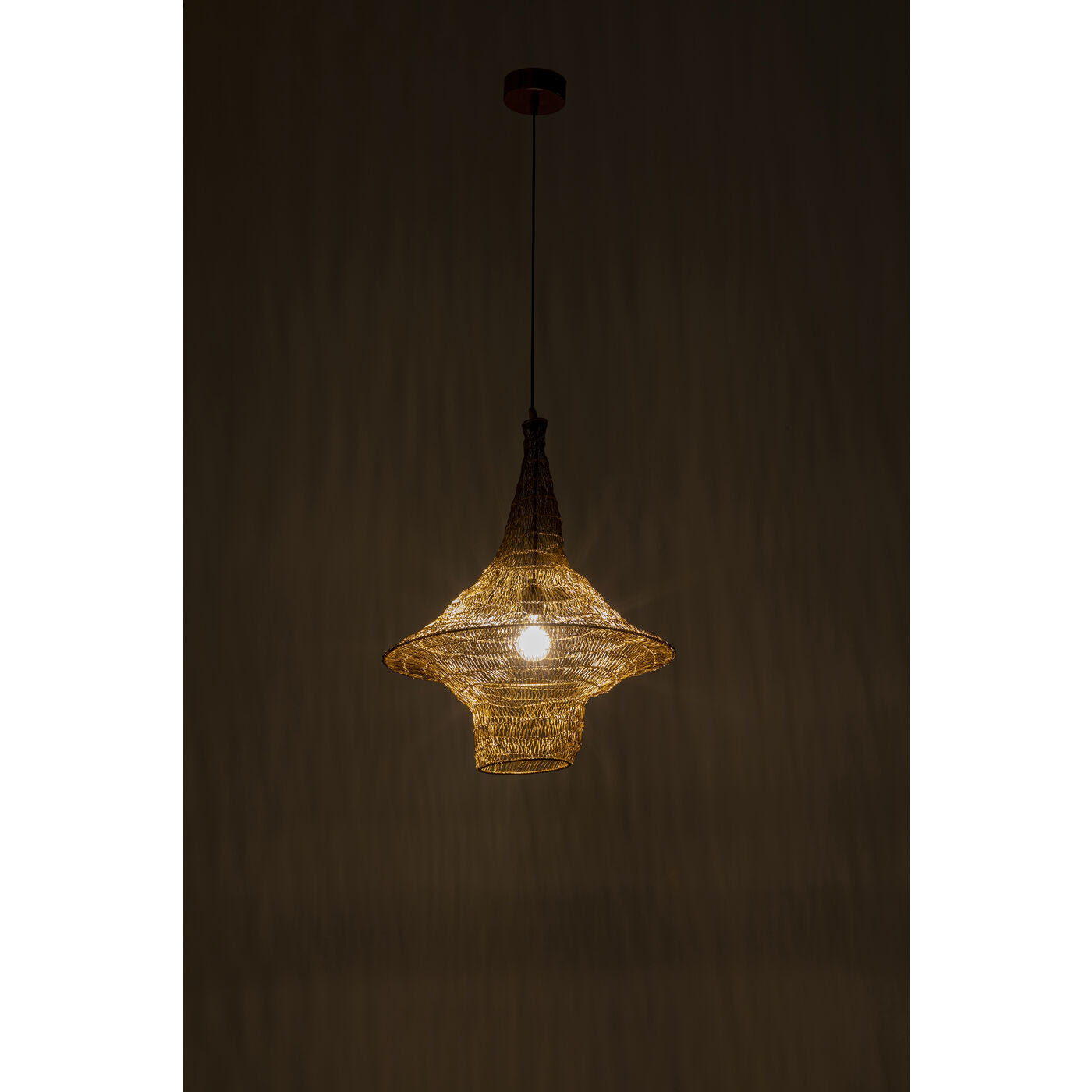 Pendant Lamp Cocoon Gold √ò51cm