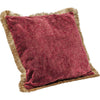 Red Velvet Cushion 45x45cm 