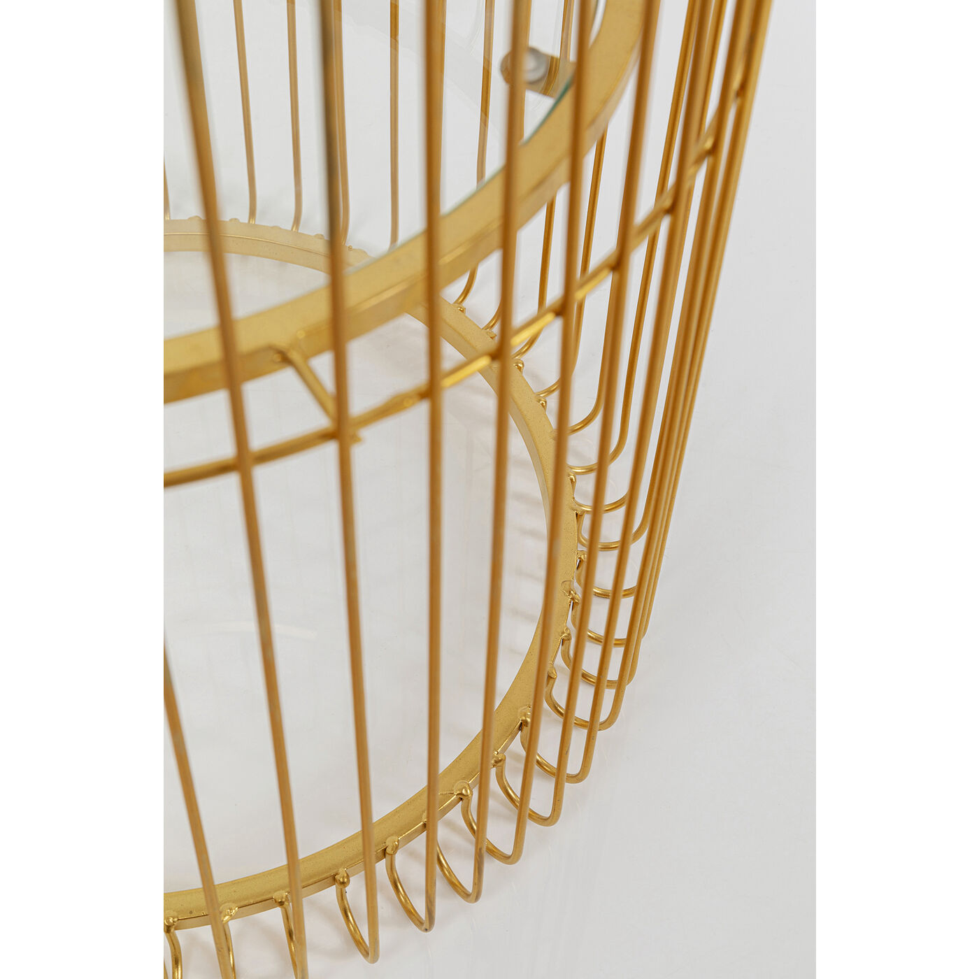 Plant Holder Wire Gold 44cm