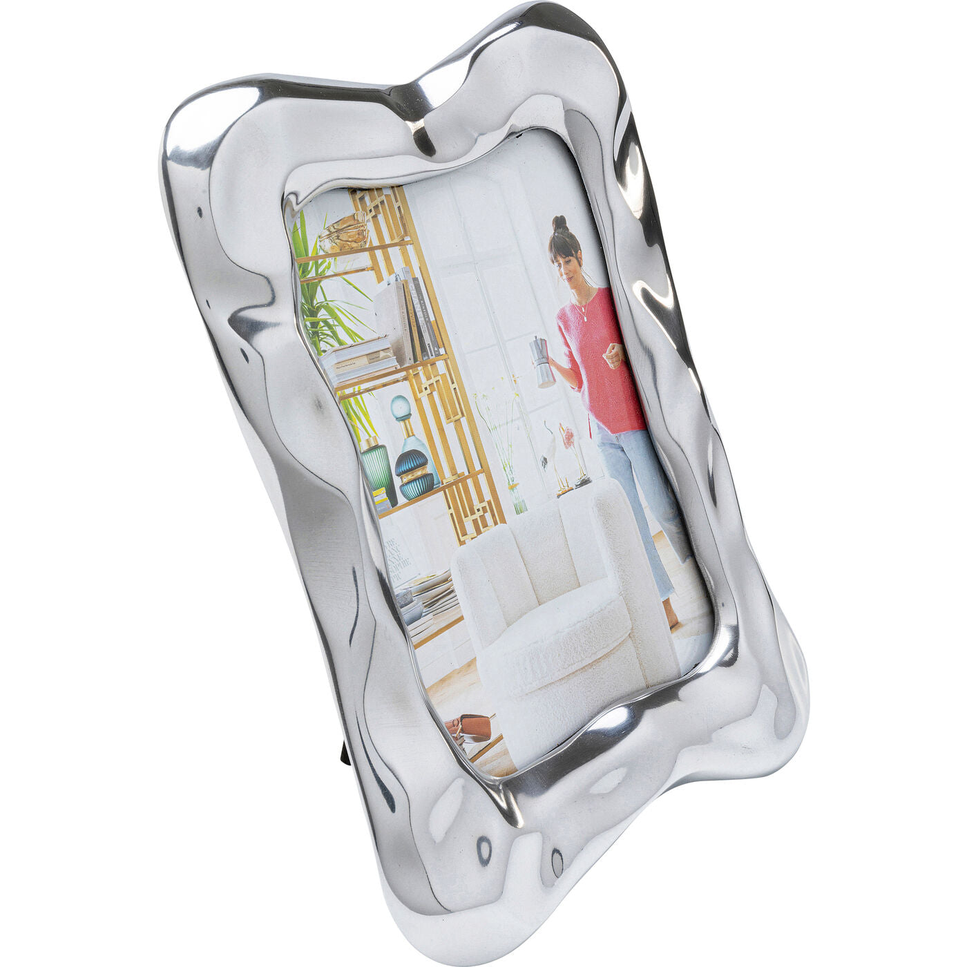 Picture Frame Jade Swing Silver 13x18cm