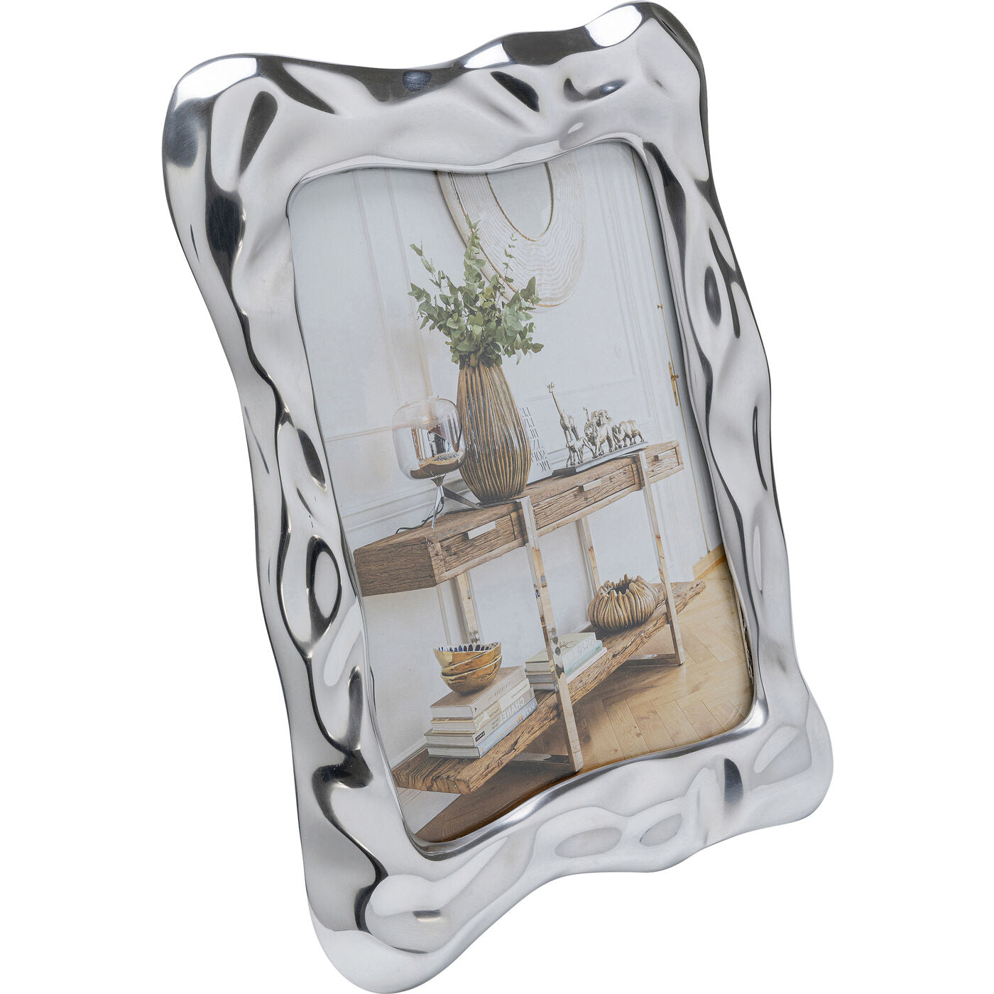 Picture Frame Jade Swing Silver 21x26cm