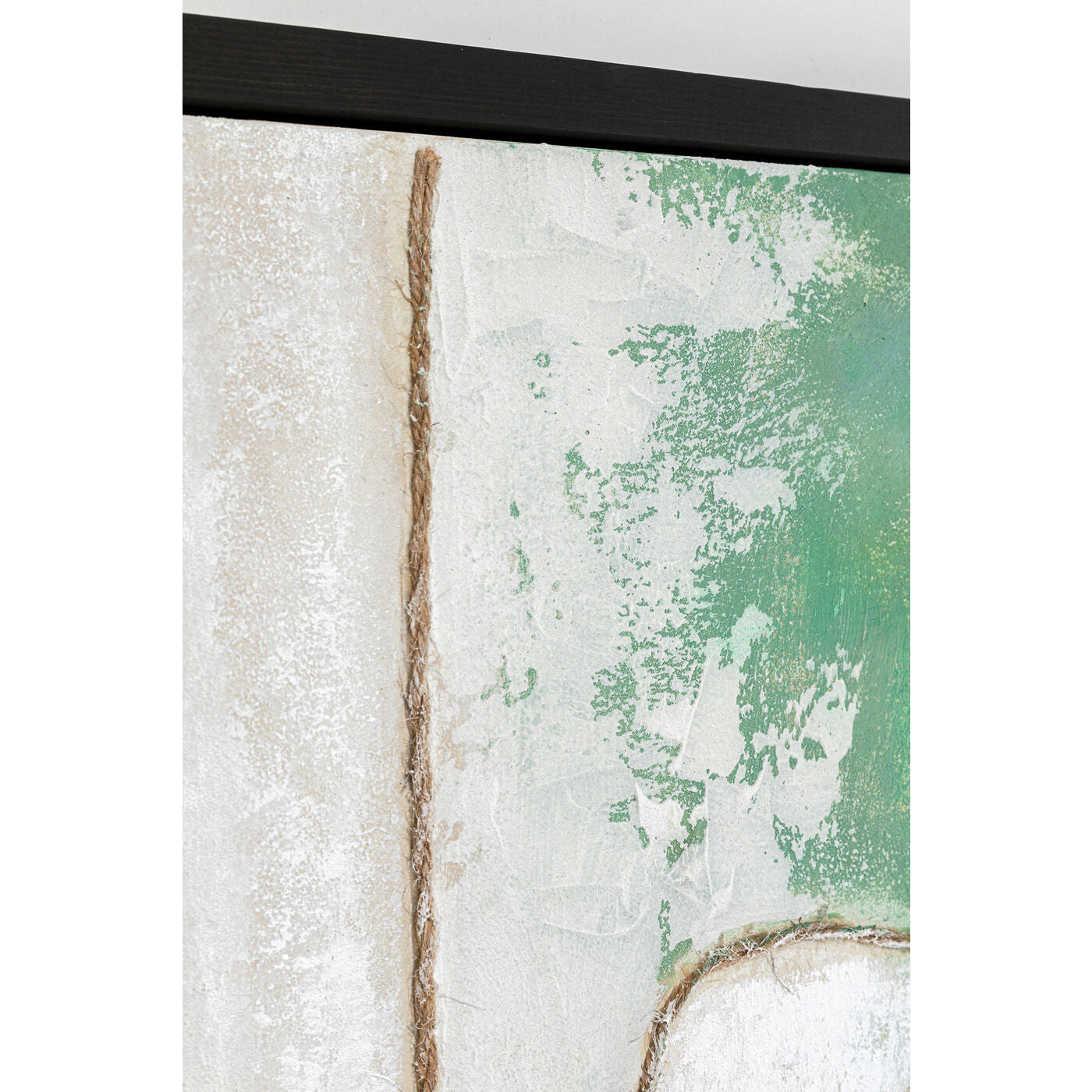 Framed Picture Dust Green 120x120cm