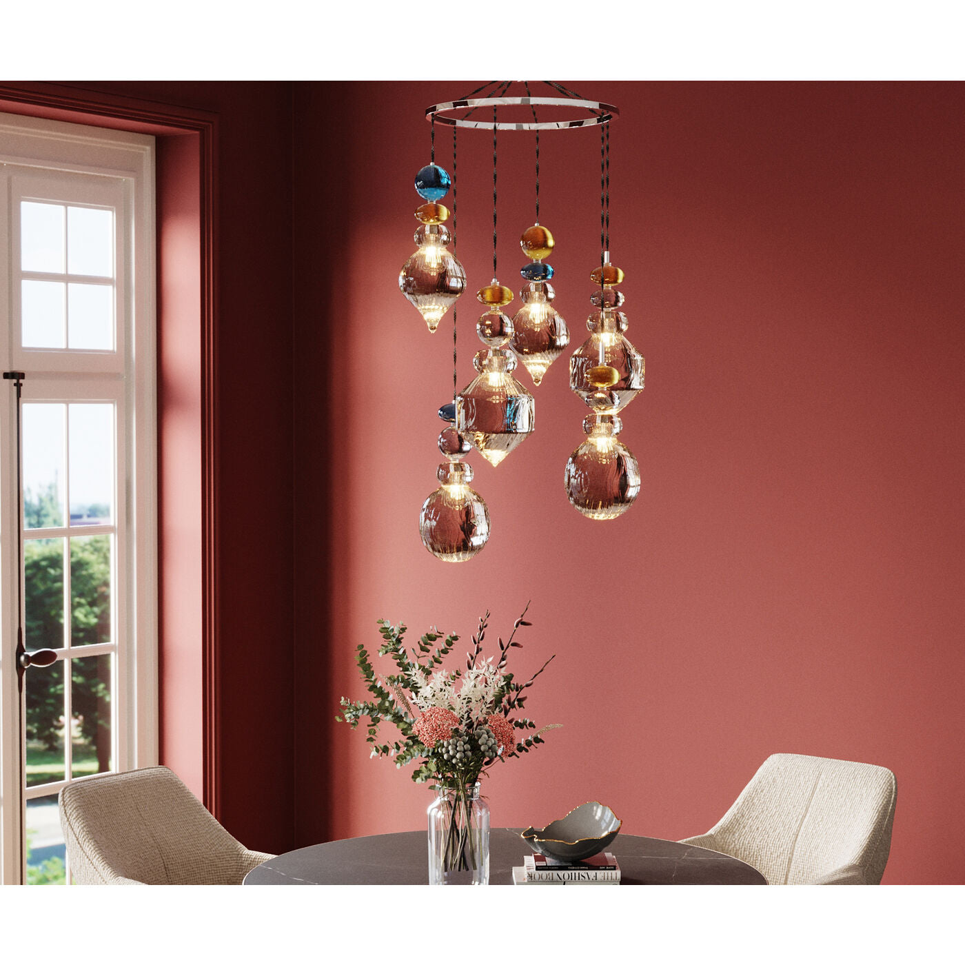 Pendant Lamp Romantic Multi