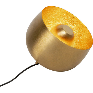 Smooth Gold Floor Lamp