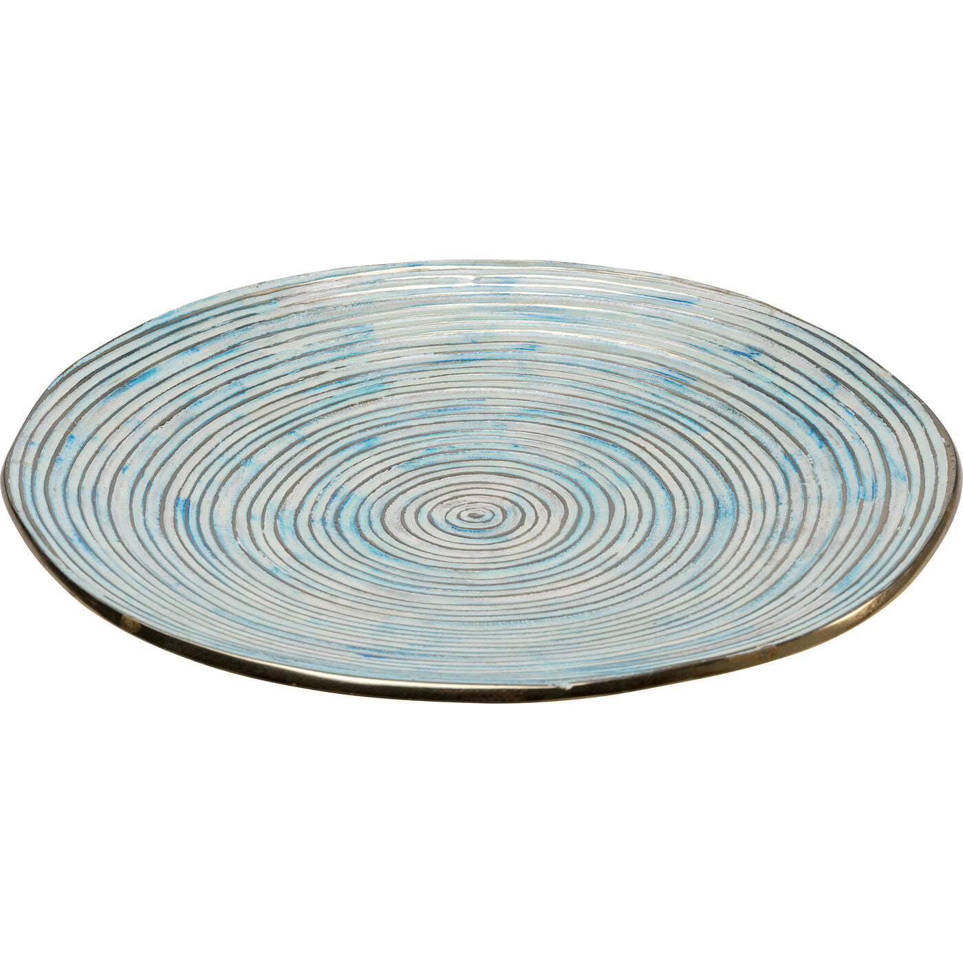 Deco Plate Melia Light Blue Ø37cm