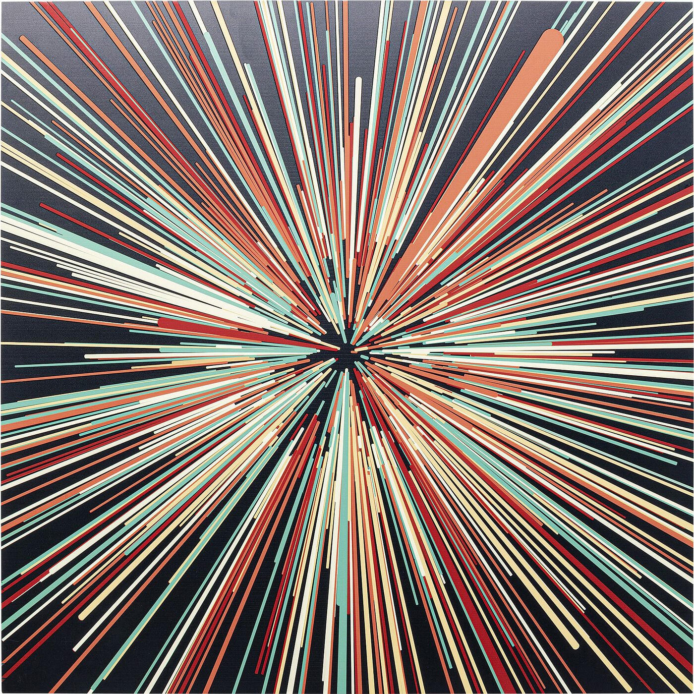 Glass Picture 3D Light Speed 100x100cm