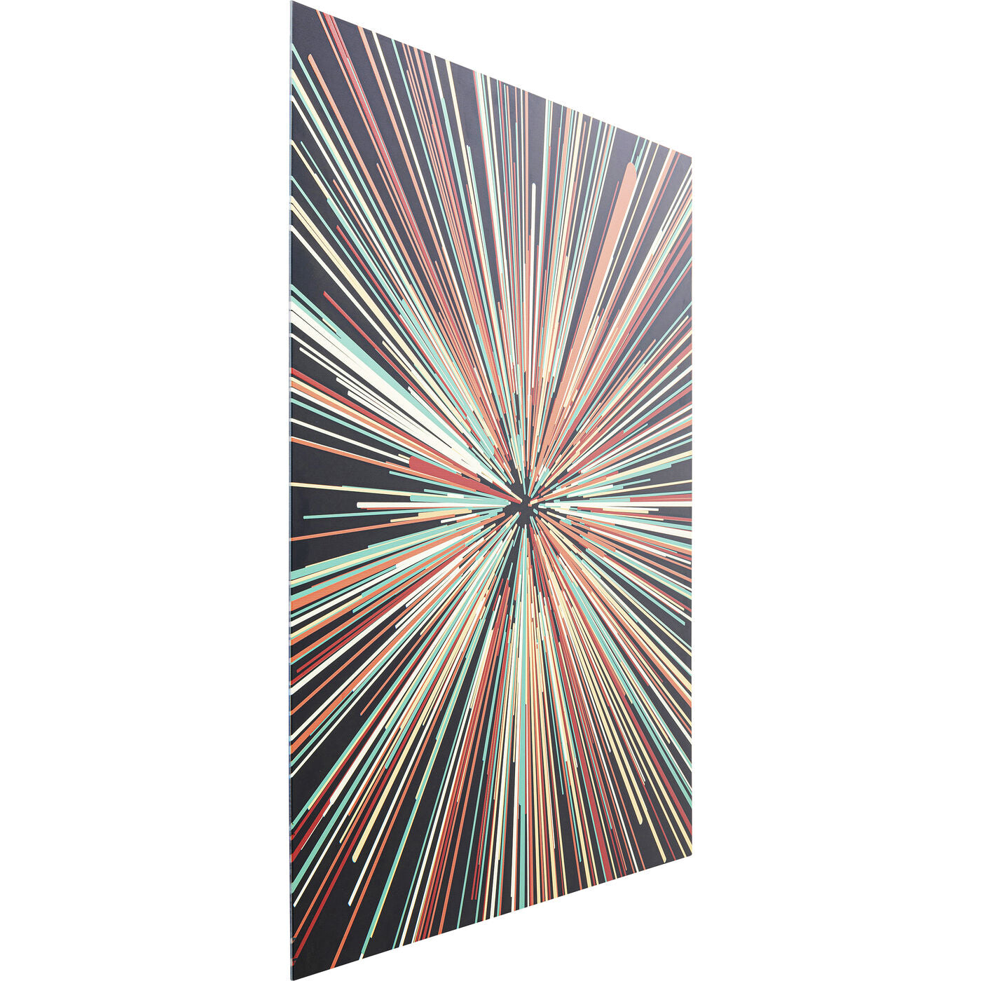 Glass Picture 3D Light Speed 100x100cm