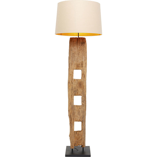 Floor Lamp Natural Holes 175cm