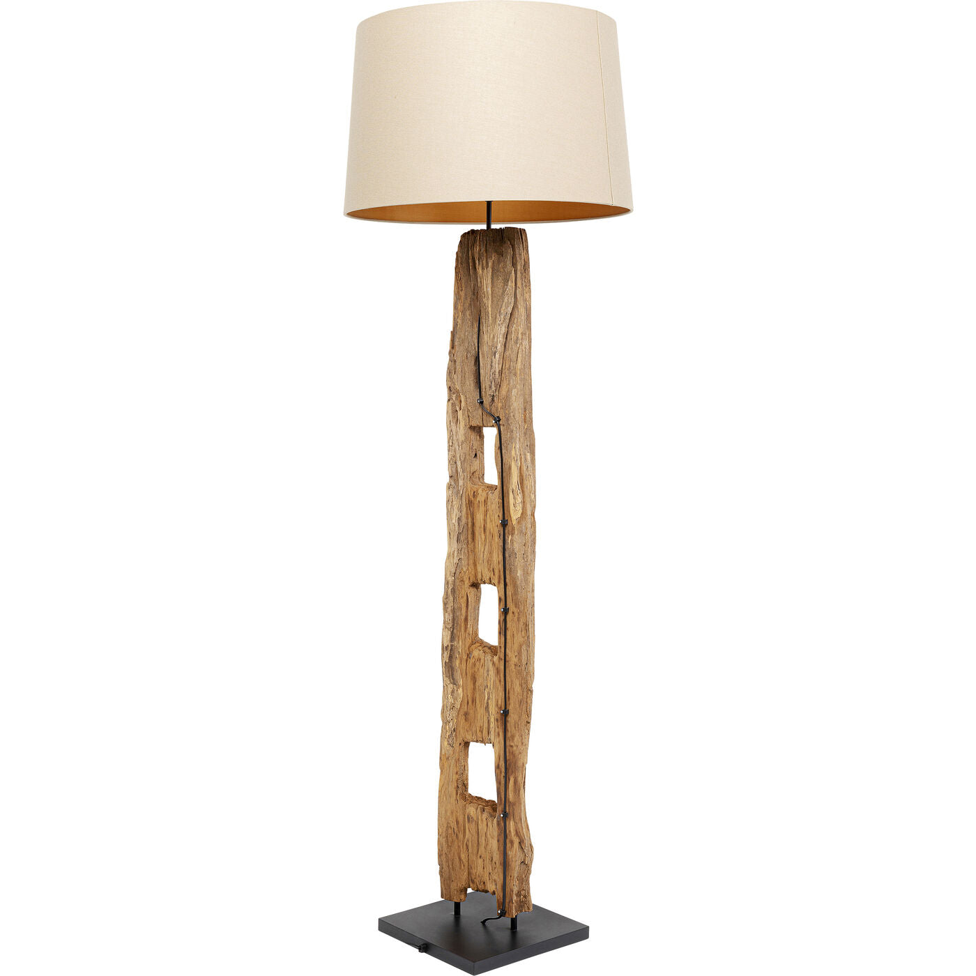 Floor Lamp Natural Holes 175cm