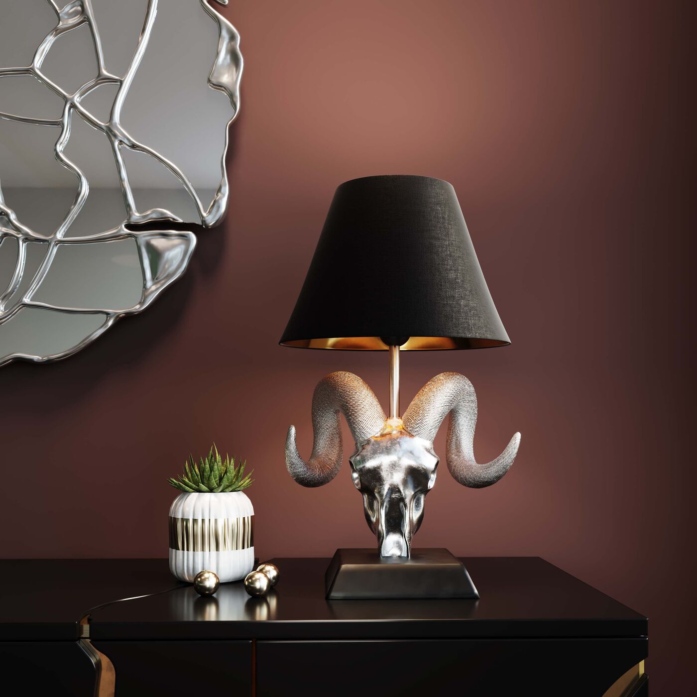 Table Lamp Antler Davos 44cm