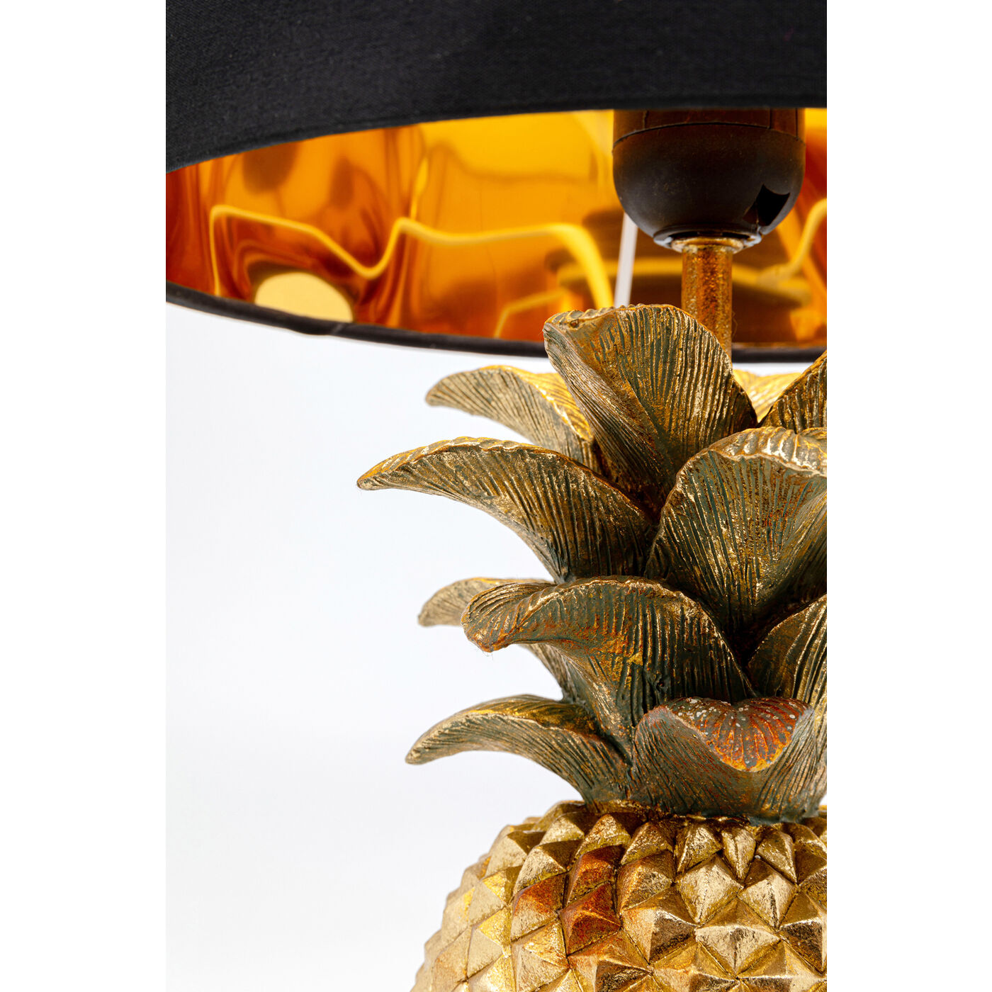 Table Lamp Pineapple Gold 47cm