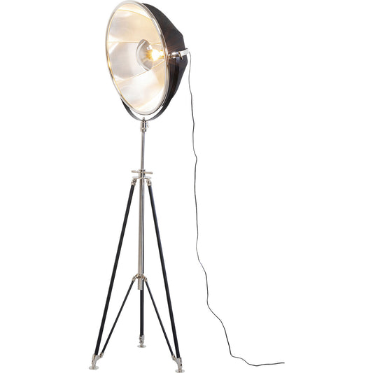 Floor Lamp Cinema Silver 190cm