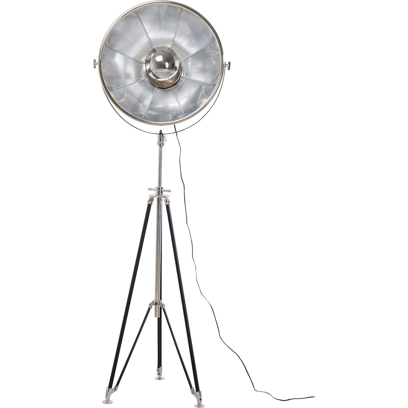 Floor Lamp Cinema Silver 190cm