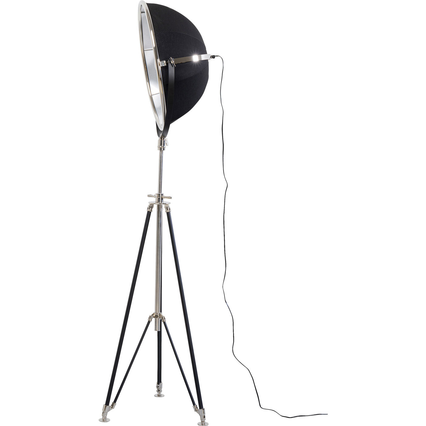 Floor Lamp Cinema Silver 190cm