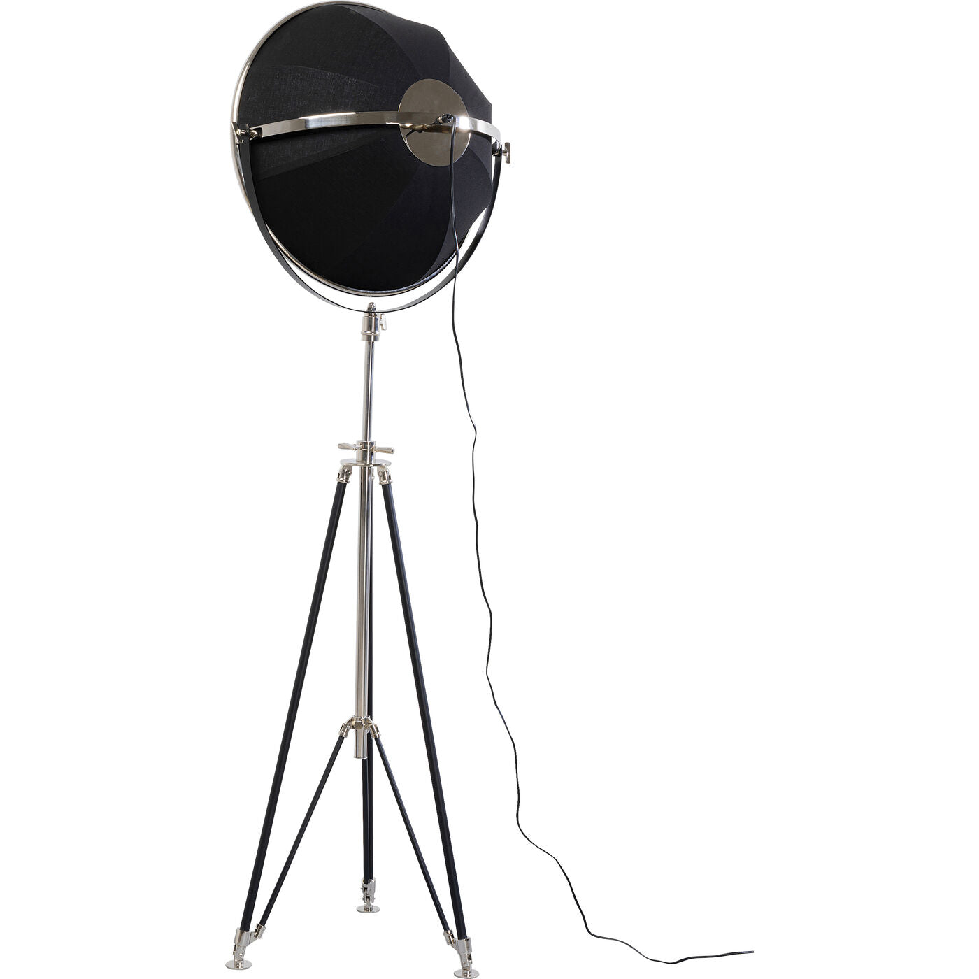 Floor Lamp Cinema Silver 190cm