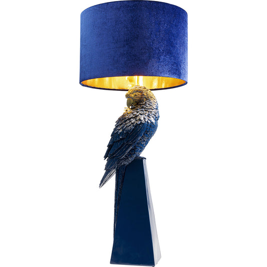 Table Lamp Parrot Blue 84cm