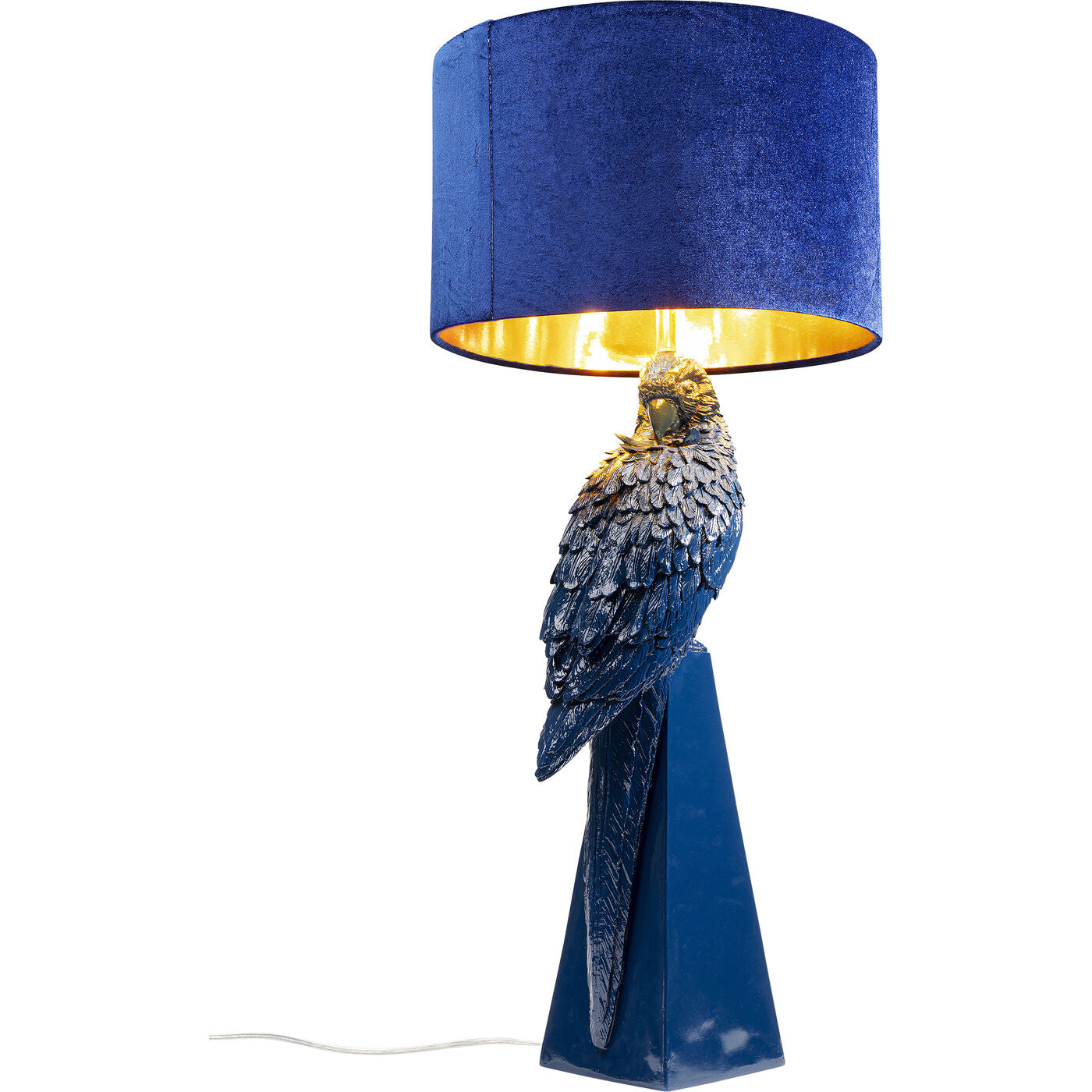 Table Lamp Parrot Blue 84cm