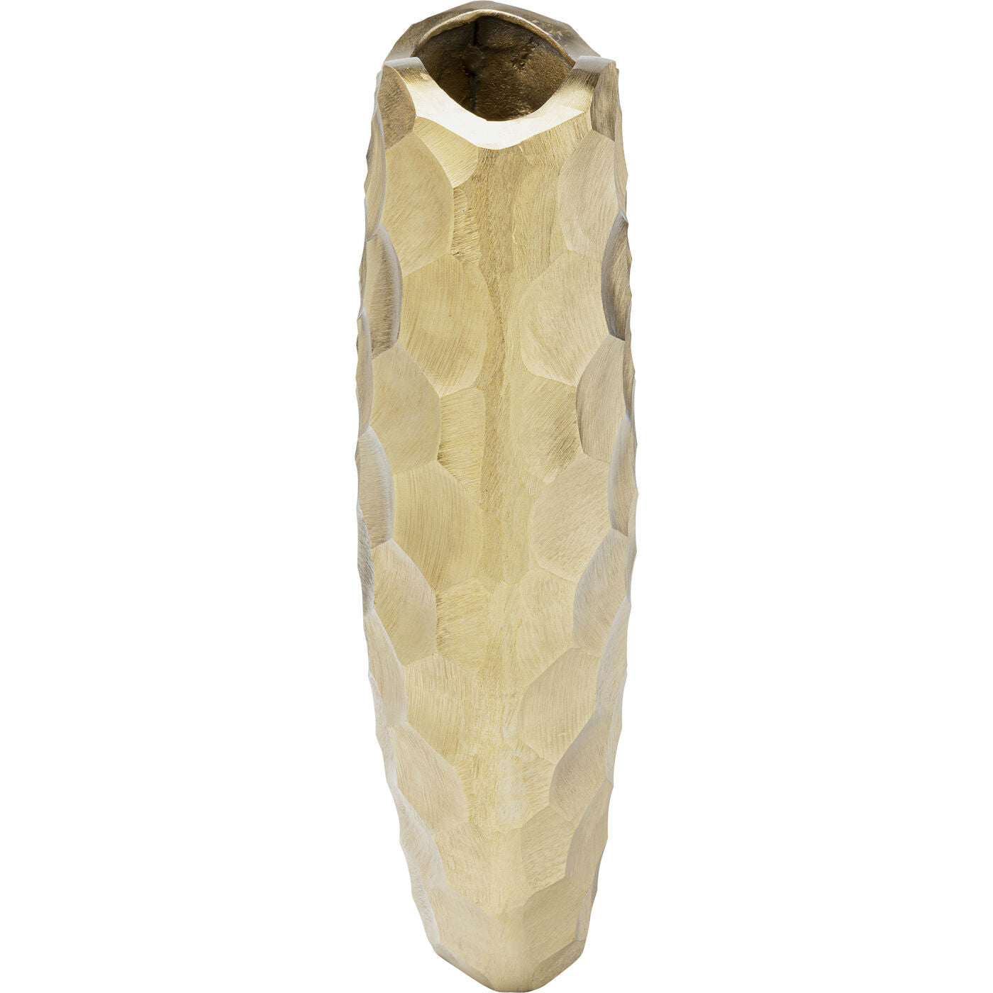 Deco Vase Sacramento Comb Champagner Gold 59cm