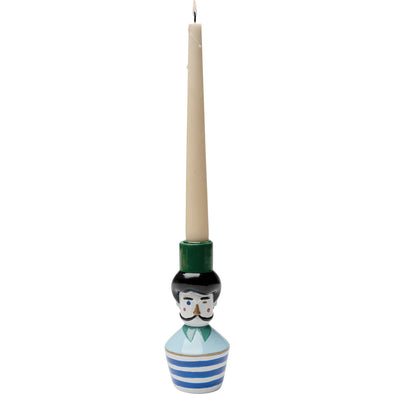 Monsieur Mustache Candle Holder