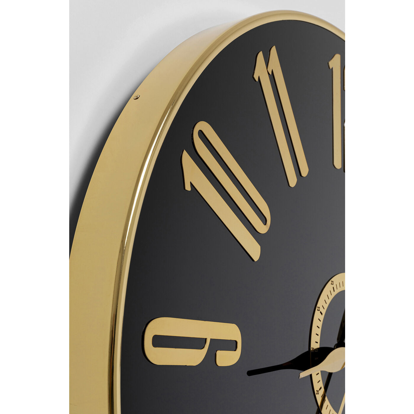 Wall Clock Casino Black Ø76cm