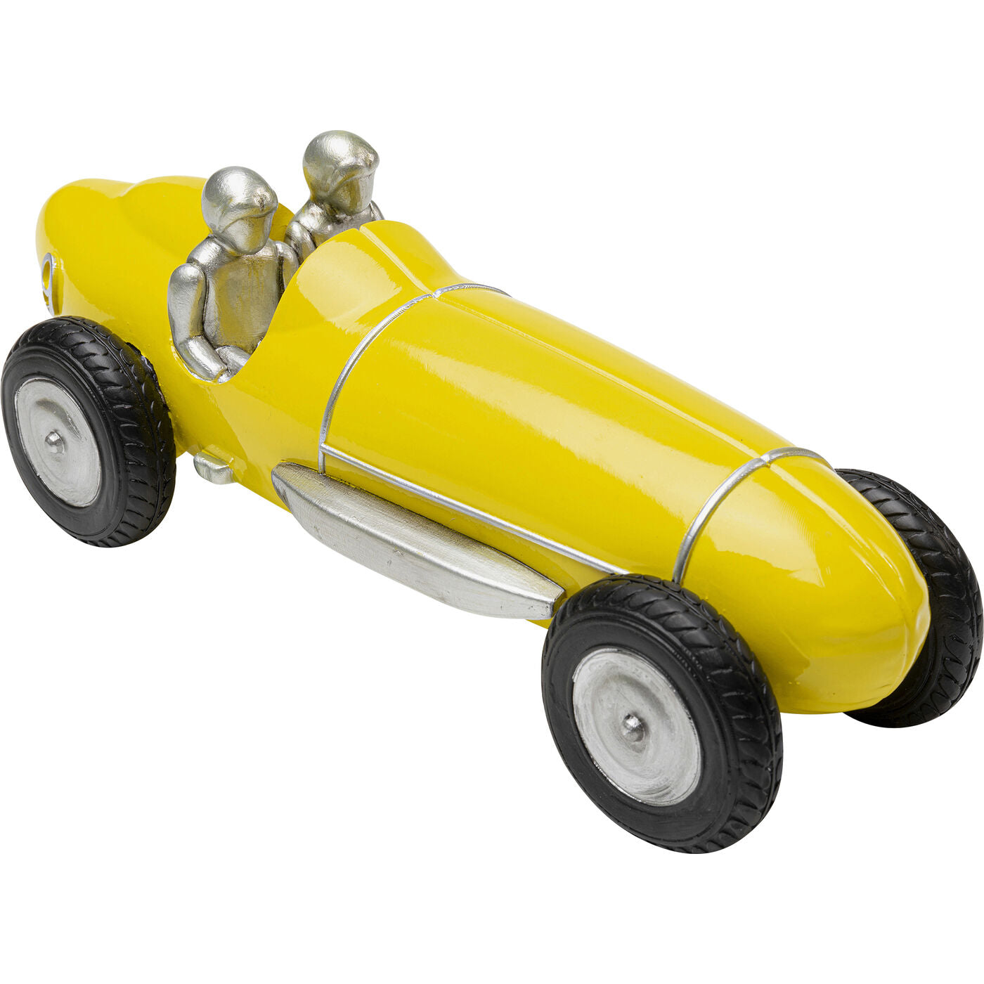 Deco Object Racing Car Yellow 9cm