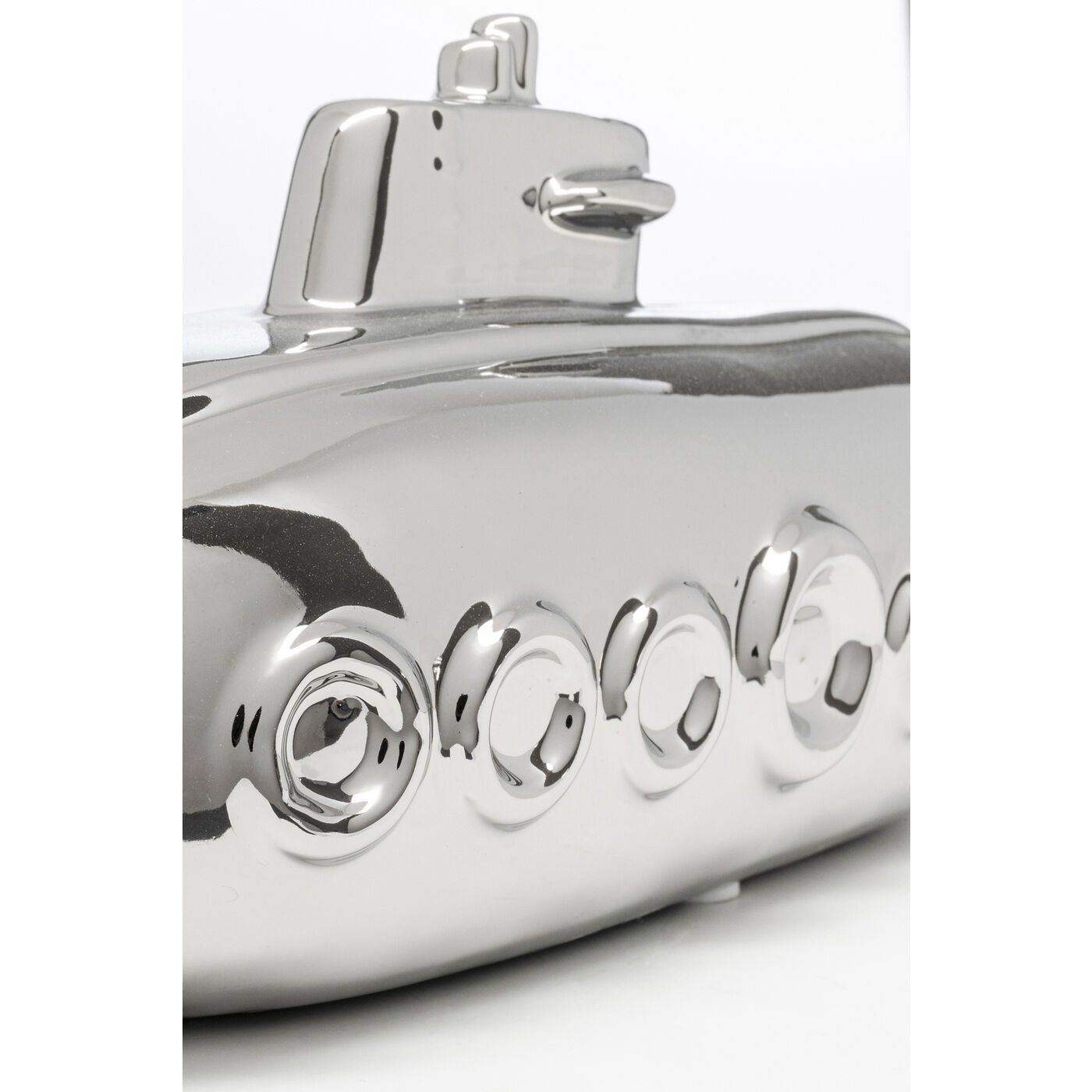 Money Box Submarine Silver 11cm