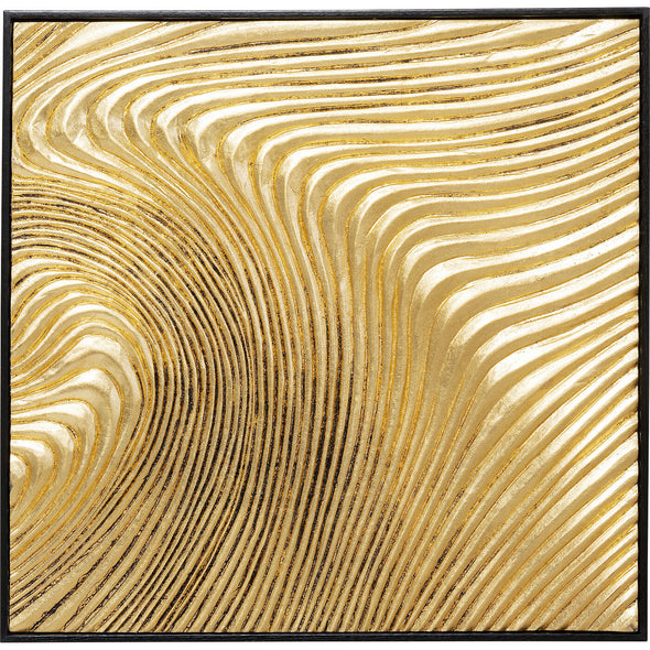 Wave Gold Art