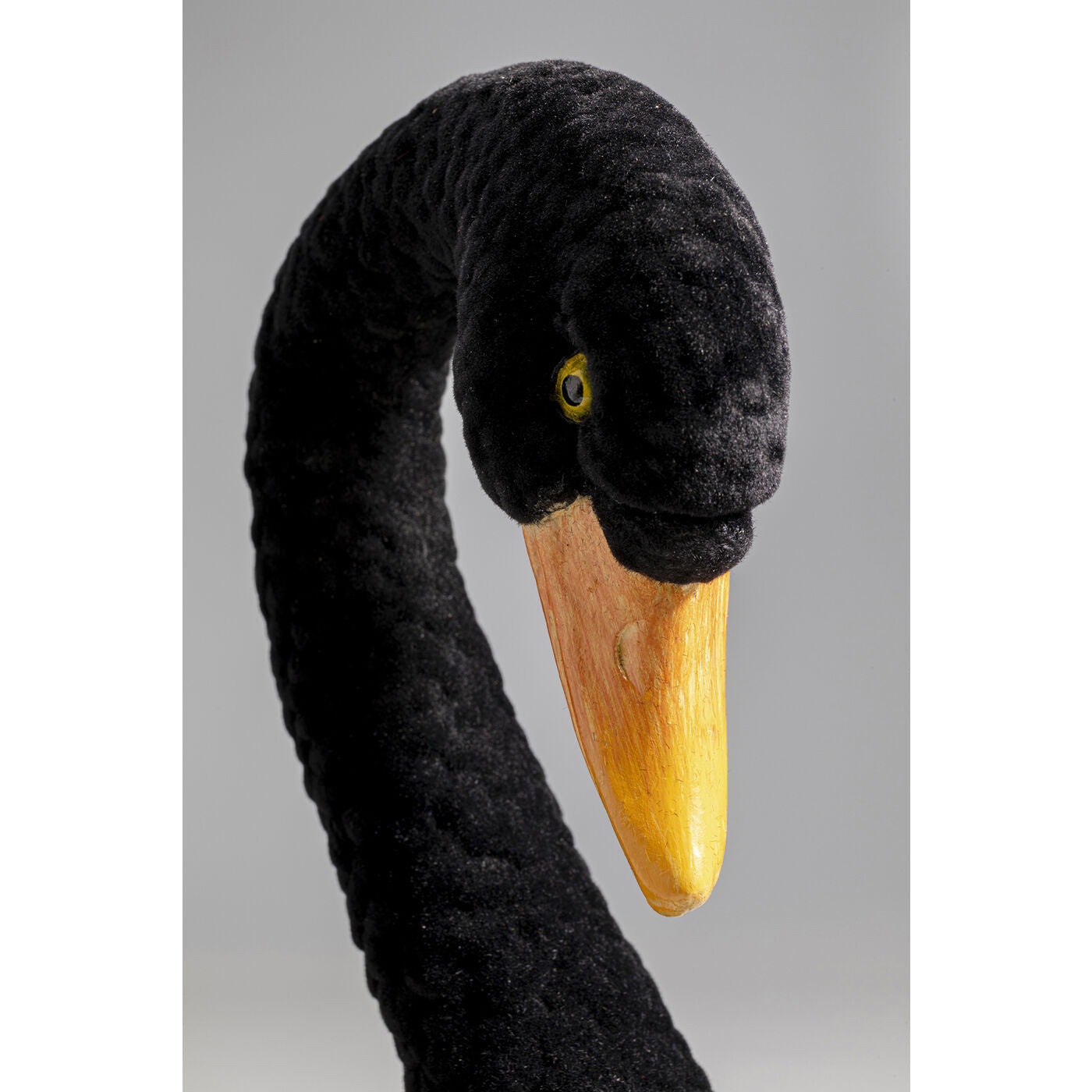 Deco Figurine Black Swan 28cm