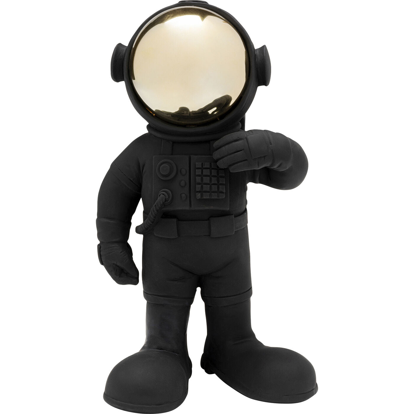 Black Astronaut Figurine 