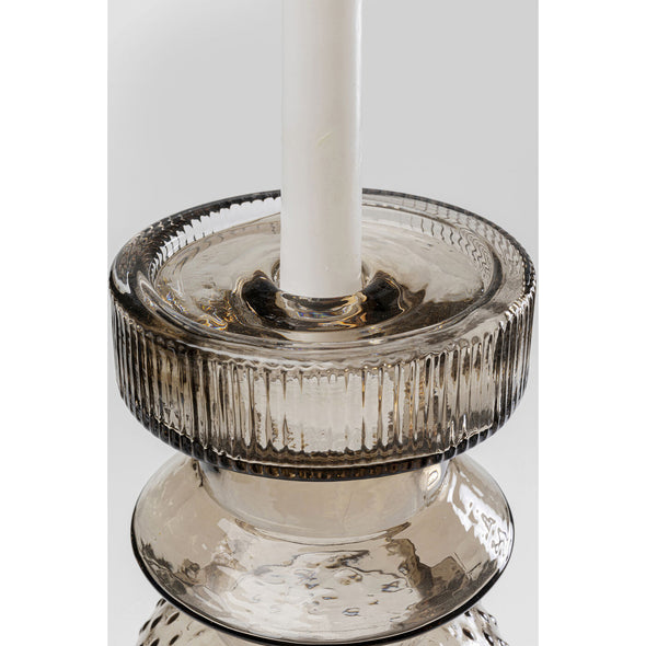 Candle Holder Marvelous Duo Brown Grey 49cm