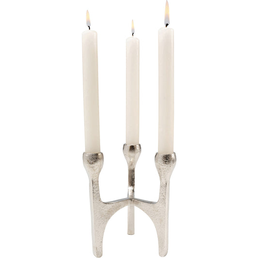 Silver Candle Holder 