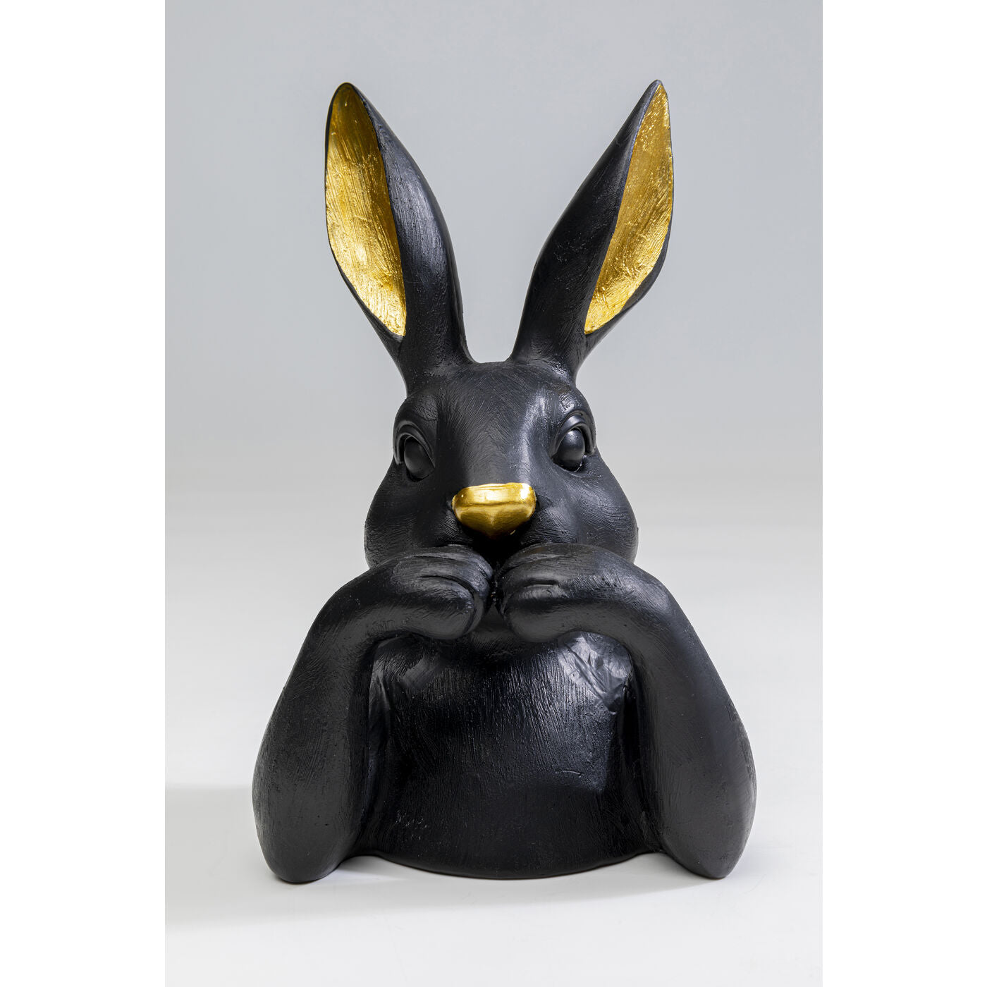 Black Rabbit Figurine