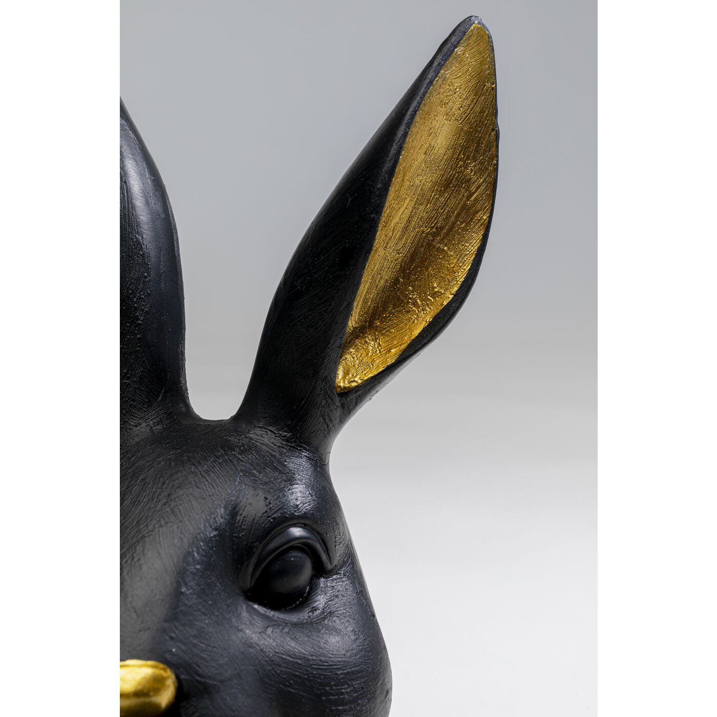 Black Rabbit Figurine