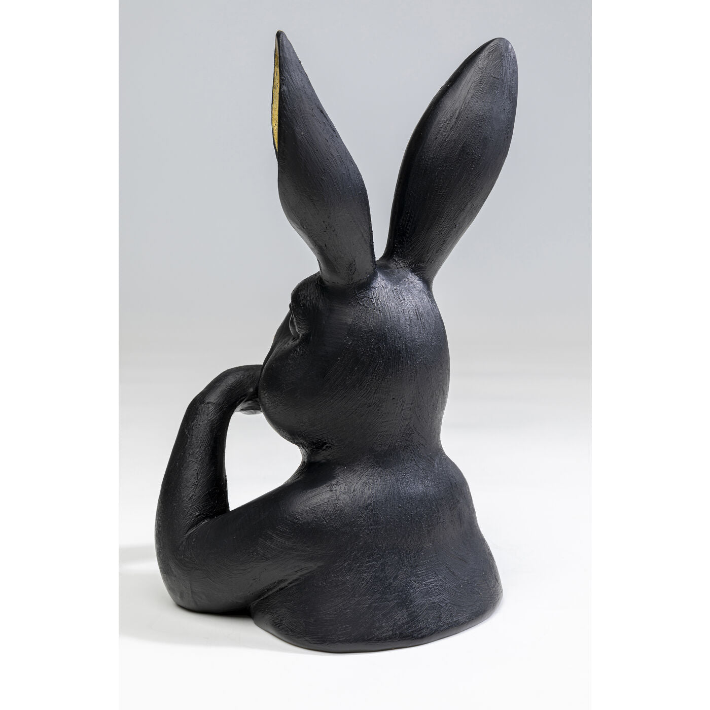 Black Rabbit Figurine