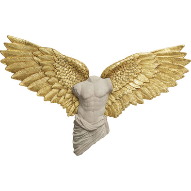 Wall Object Guardian Angel Male 124x71cm