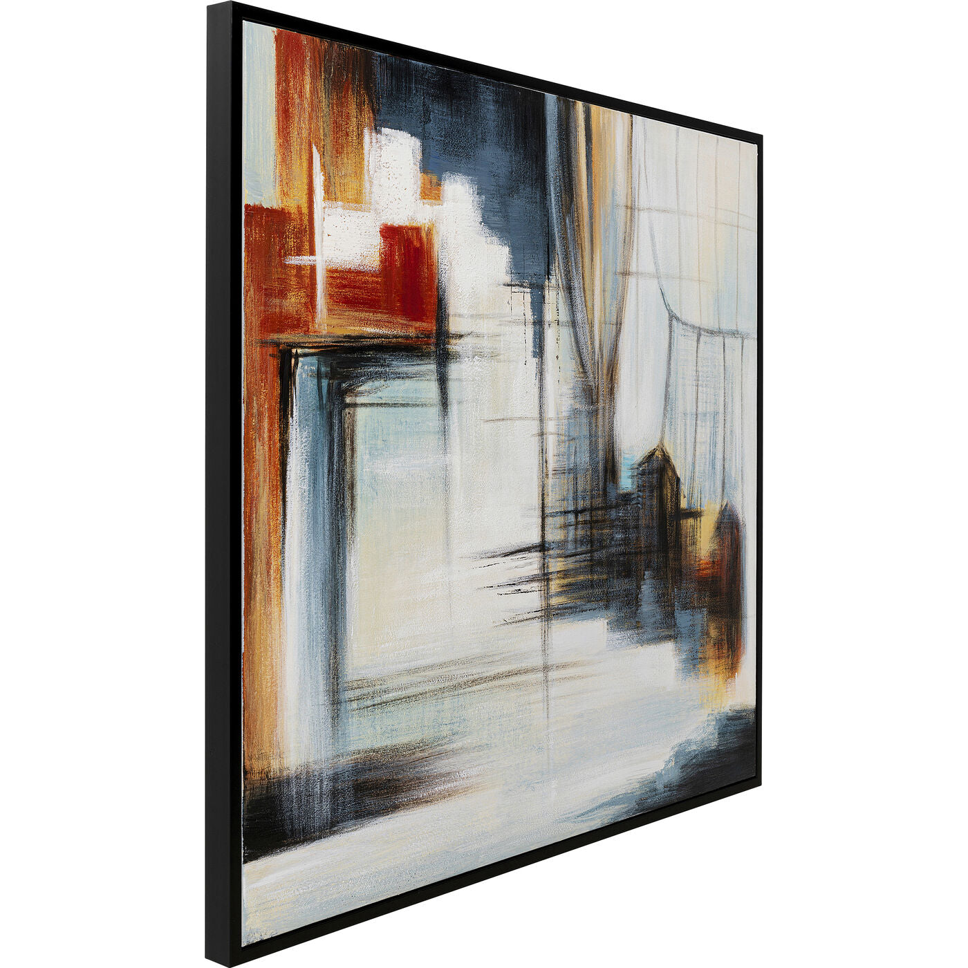 Unique Framed Canvas Painting