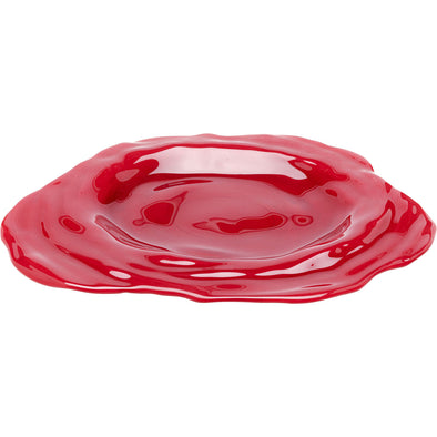 Plate Tornado Red √ò46cm