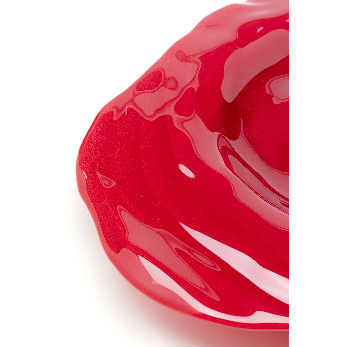 Plate Tornado Red √ò46cm