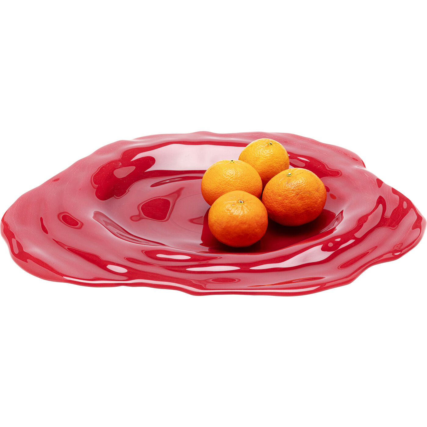 Plate Tornado Red √ò46cm