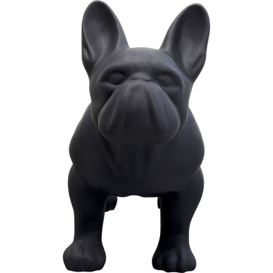 Black Decorative Dog Figurine 