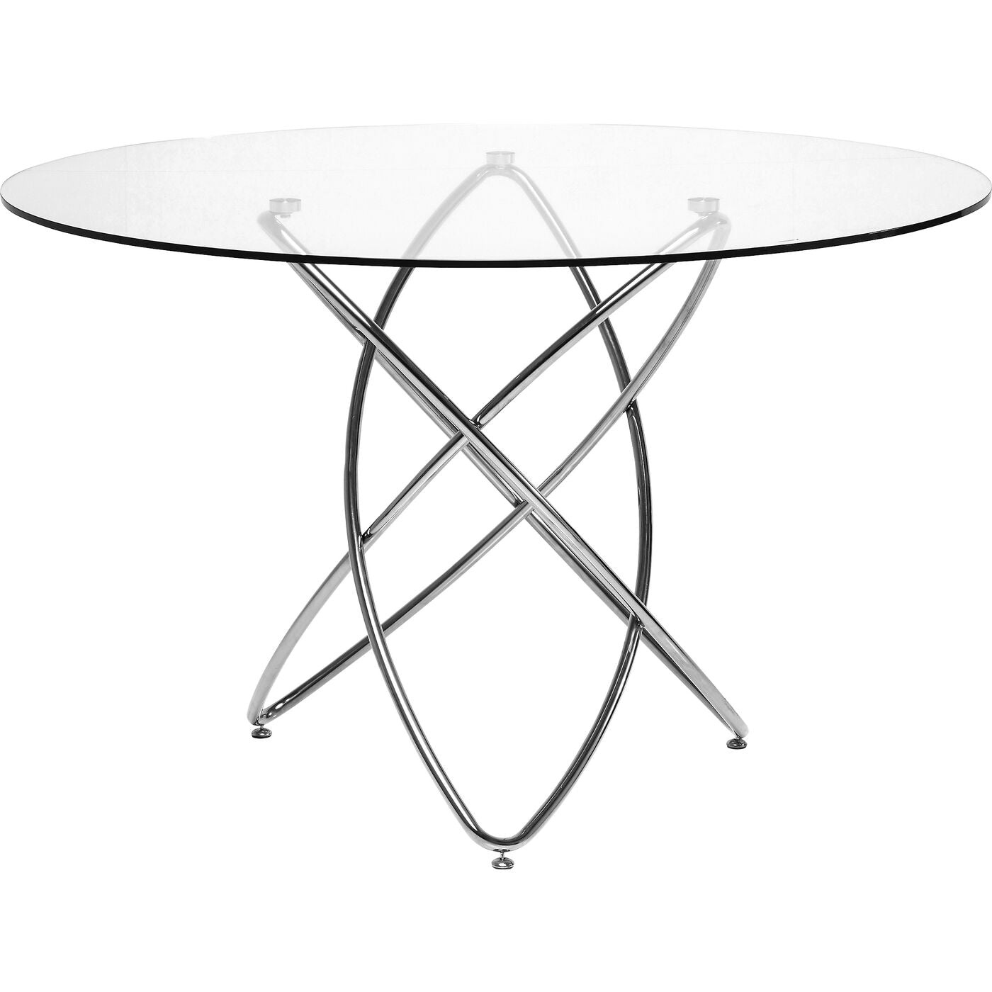 Table Molekular Silver √ò120cm