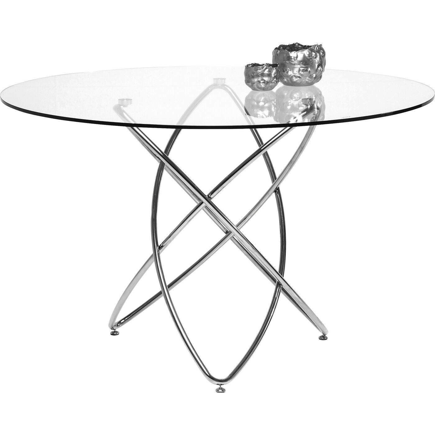 Table Molekular Silver √ò120cm